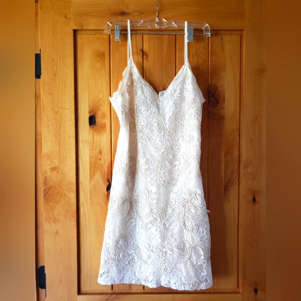 Zara White Dress